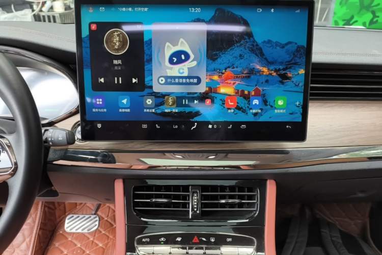 Used Skyworth EV6 2023 Facelifted MAX Audio And AC Panel
