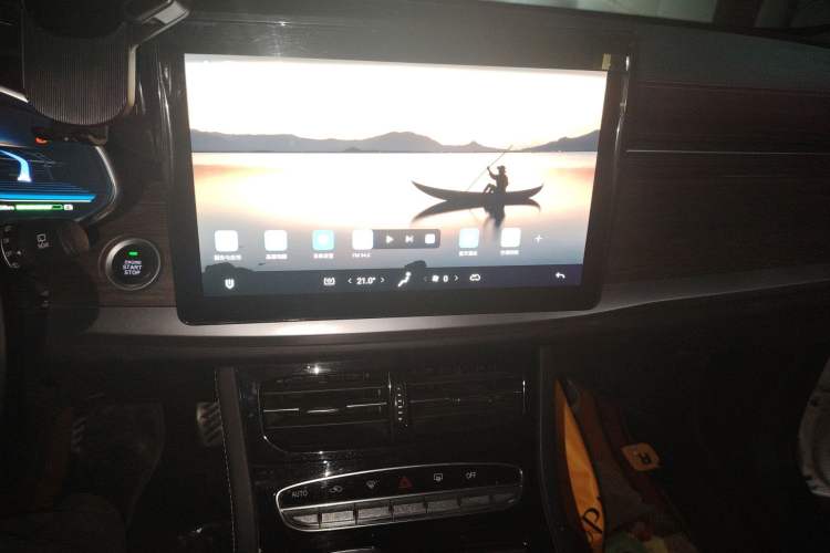 Used Skyworth EV6 2023 AIR model Audio And AC Panel
