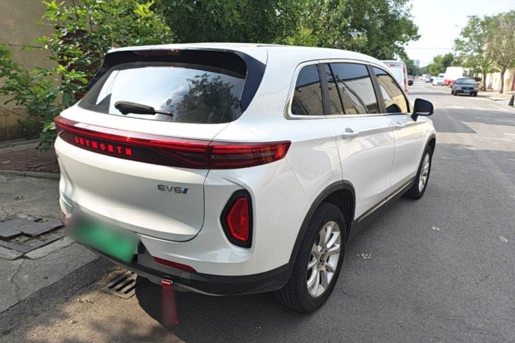 Used Skyworth EV6 2023 AIR model Rear Right 45 Deg