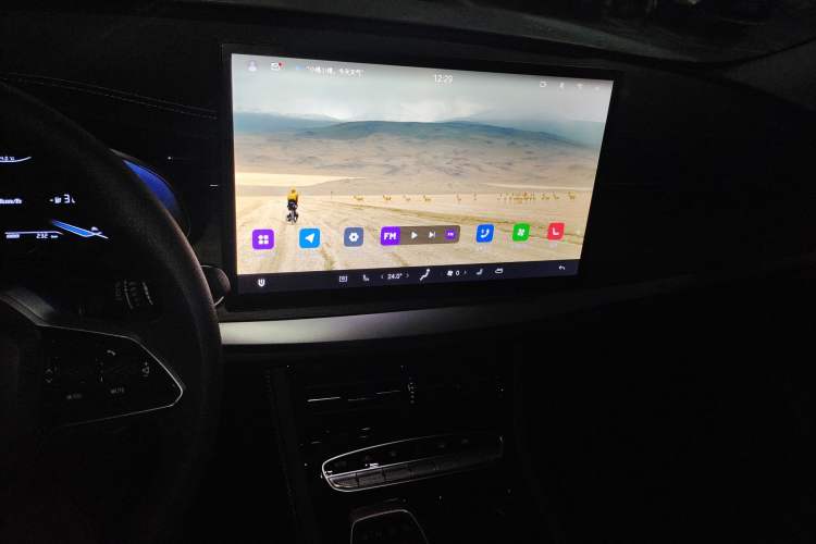Used Skyworth EV6 2024 430 Cloud Charging Edition+ Audio And AC Panel