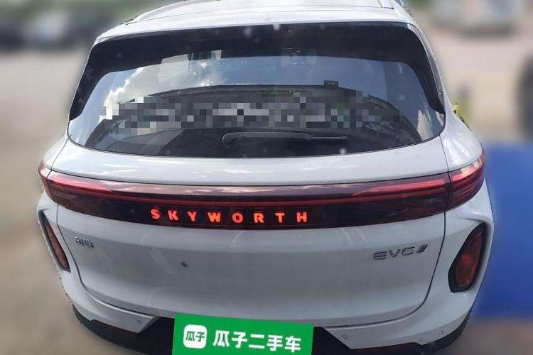 Used Skyworth EV6 2024 520 Flash Edition Rear