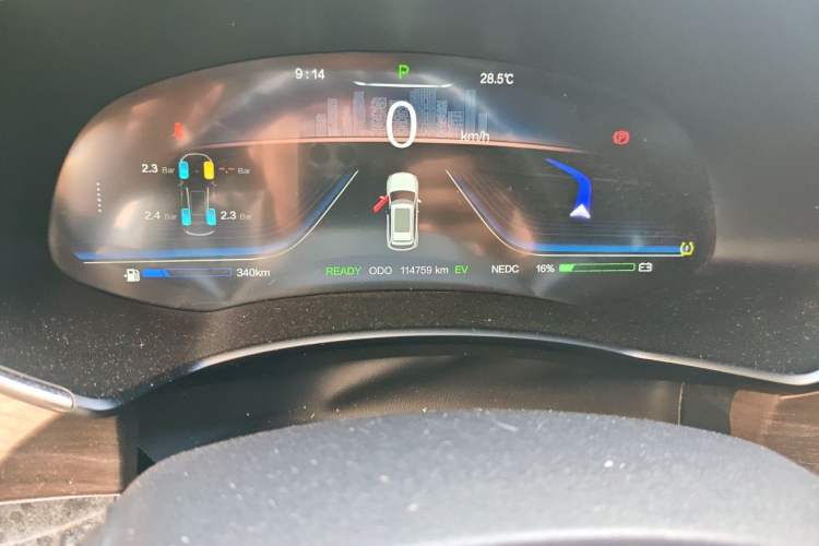 Used Skyworth HT-i 2022 1.5L PHEV 115KM Smart Value Edition Odometer Close Up