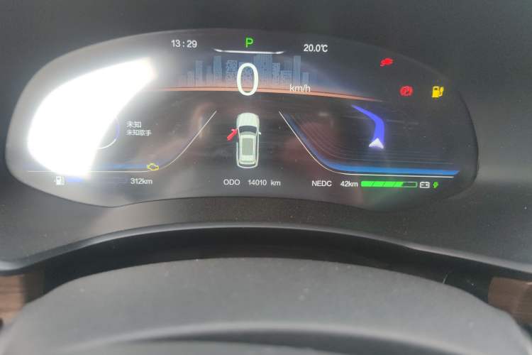 Used Skyworth HT-i 2022 1.5L PHEV 115KM Smart Value Edition Odometer Close Up