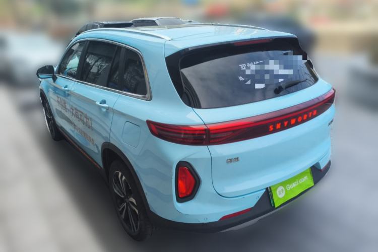 Used Skyworth HT-i 2022 1.5L PHEV 205KM Zhiyuan Edition Plus Rear Left 45 Deg