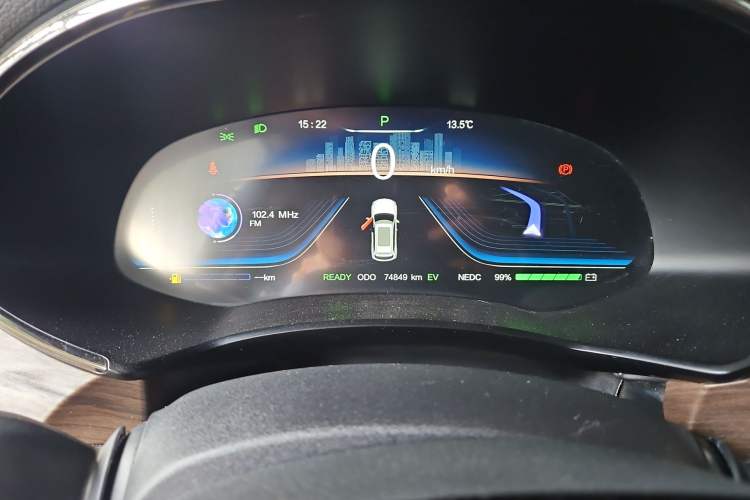 Used Skyworth HT-i 2022 1.5L PHEV 115KM Smart Value Edition Odometer Close Up