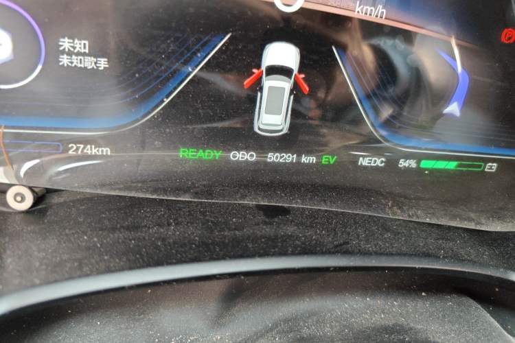 Used Skyworth HT-i 2022 1.5L PHEV 115KM Smart Value Edition Odometer Close Up
