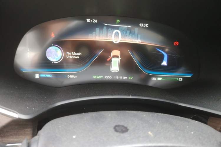 Used Skyworth HT-i 2022 1.5L PHEV 205KM ZhiXing Edition Plus Odometer Close Up