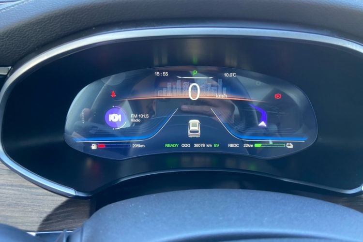 Used Skyworth HT-i 2023 1.5L PHEV 115KM ZhiLong Version Odometer Close Up