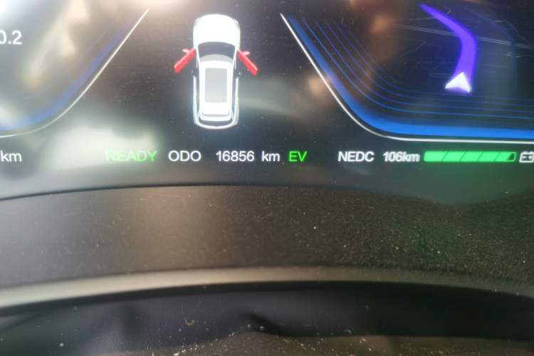 Used Skyworth HT-i 2023 AIR model Odometer Close Up