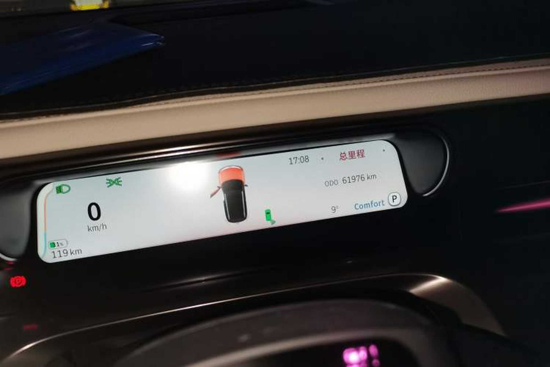 Used smart #1 2022 Premium Edition Odometer Close Up