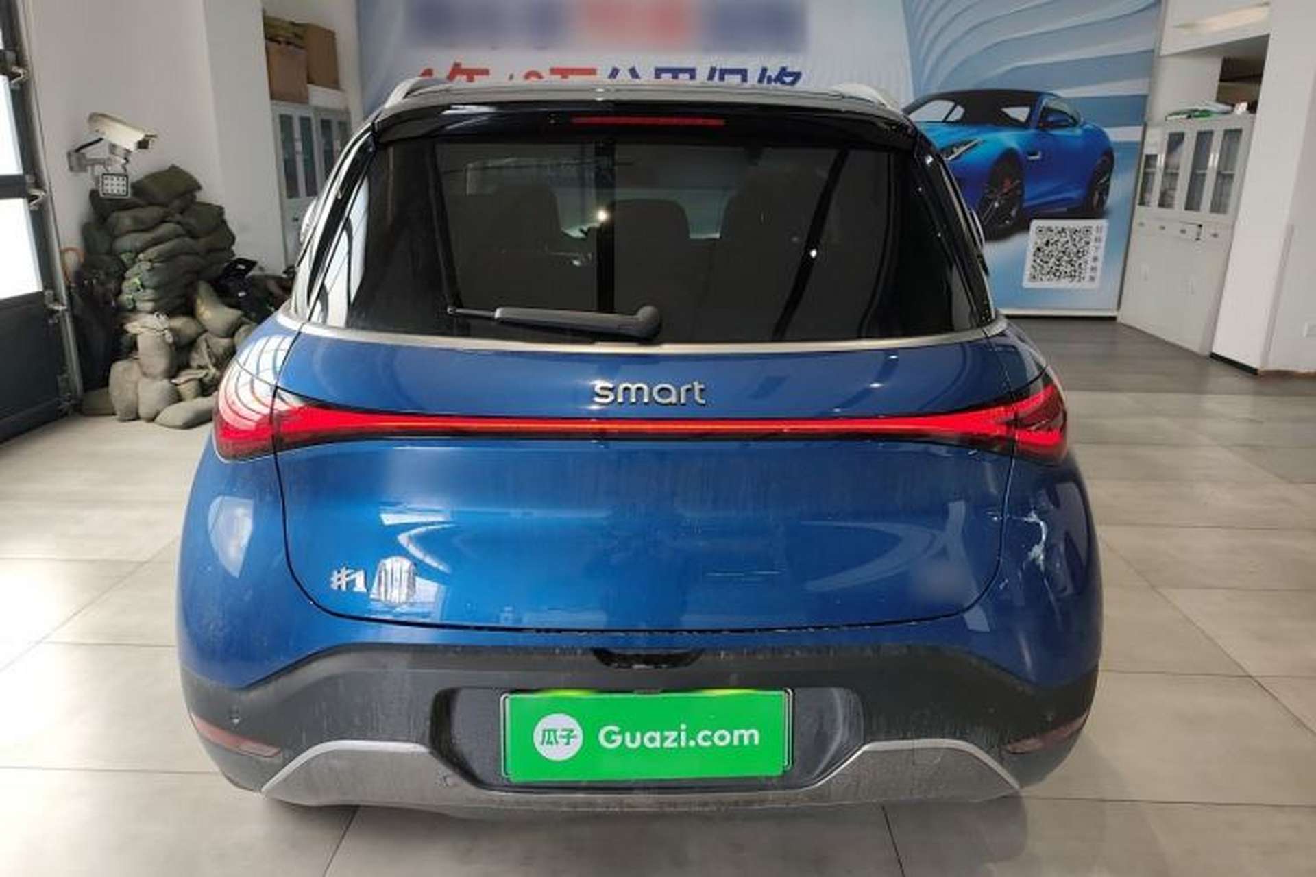 Used smart #1 2022 Pulse Heartbeat Edition Rear