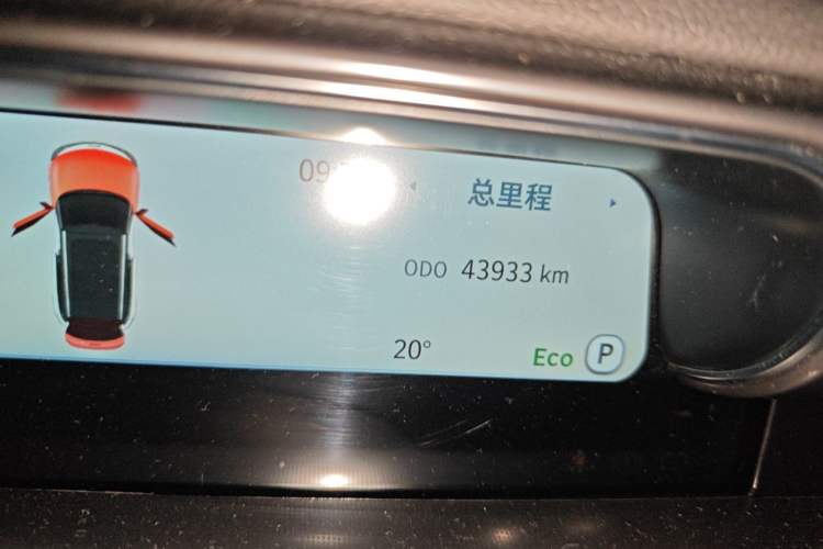 Used smart #1 2022 Pro+ Edition Odometer Close Up