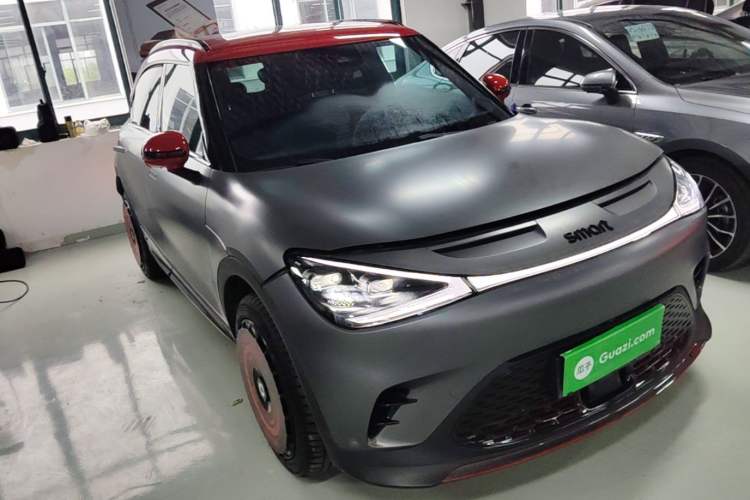 Used smart #1 2022 BRABUS Performance Edition Front Right 45 Deg