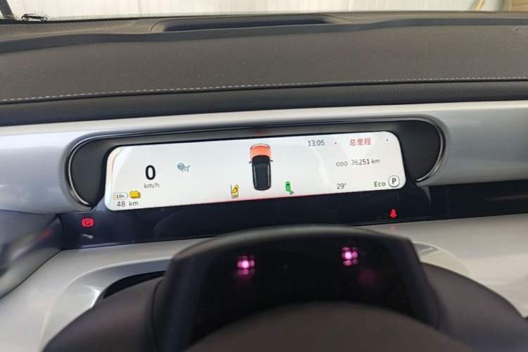 Used smart #1 2022 Premium Edition Odometer Close Up