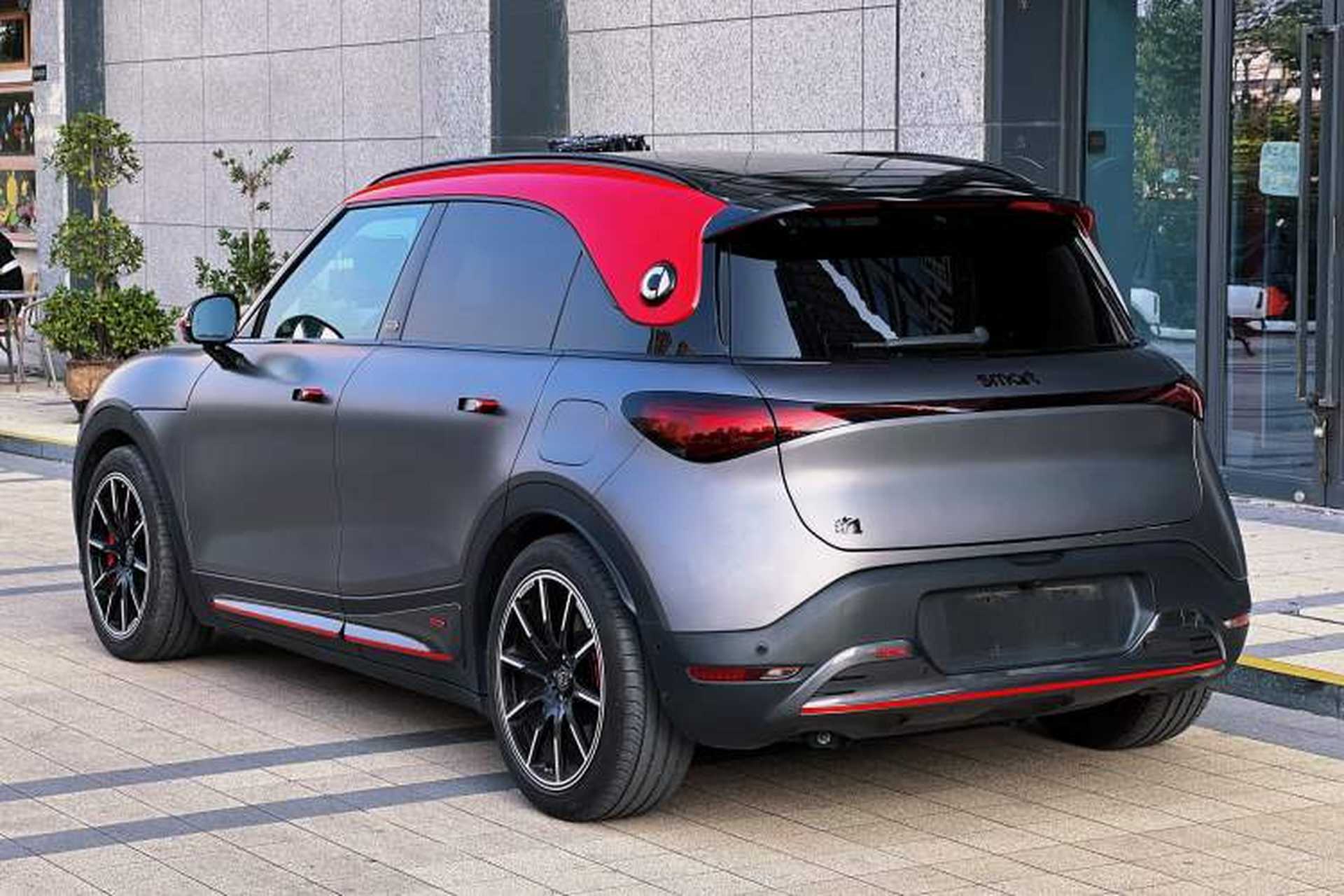 Used smart #1 2022 BRABUS Performance Edition Rear Left 45 Deg