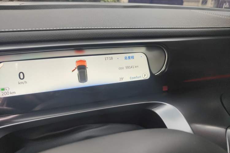 Used smart #1 2022 Pro+ Edition Odometer Close Up