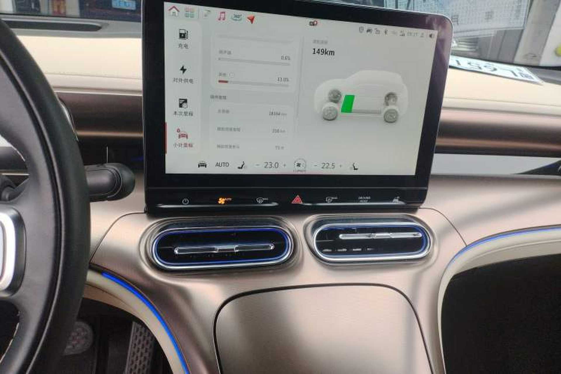 Used smart #1 2022 Premium Edition Audio And AC Panel