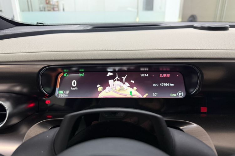 Used smart #1 2022 Premium Edition Odometer Close Up