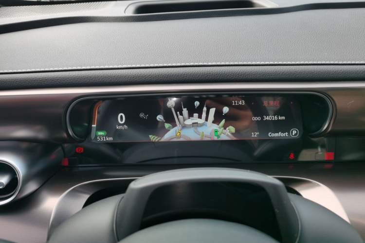Used smart #1 2022 Pulse Heartbeat Edition Instrument Cluster