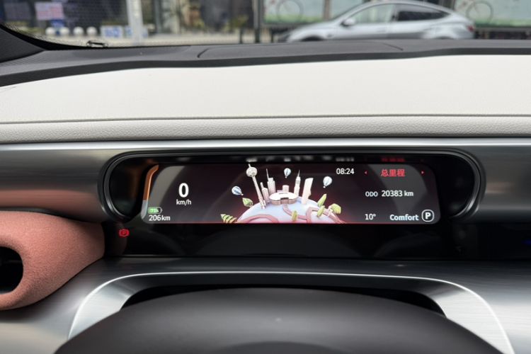 Used smart #1 2023 Pro Edition Odometer Close Up