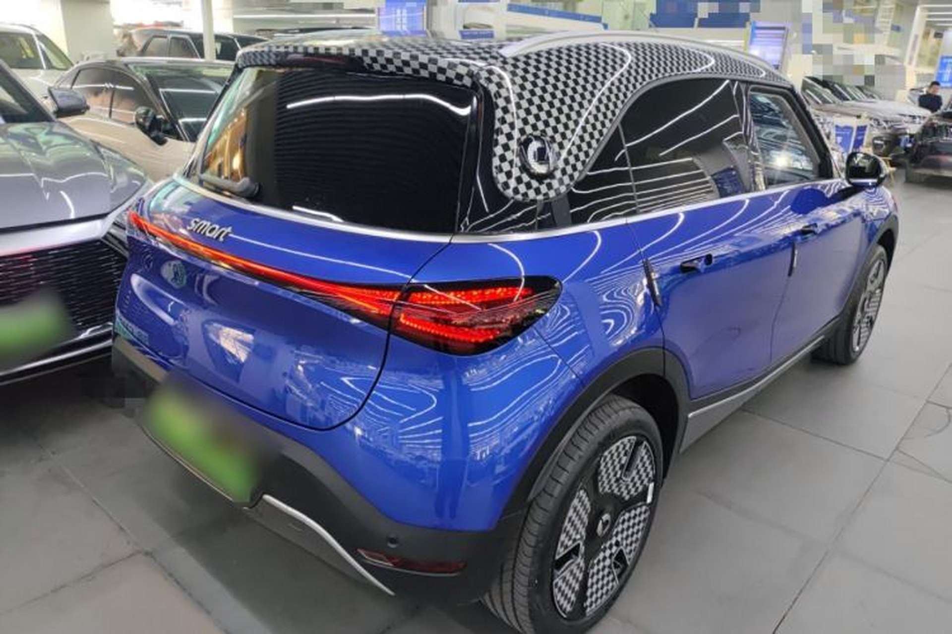 Used smart #1 2024 Premium Edition Rear Right 45 Deg