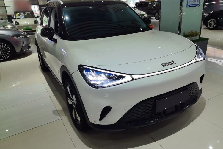 Used smart #1 2024 Dynamic Standard Edition Front Right 45 Deg
