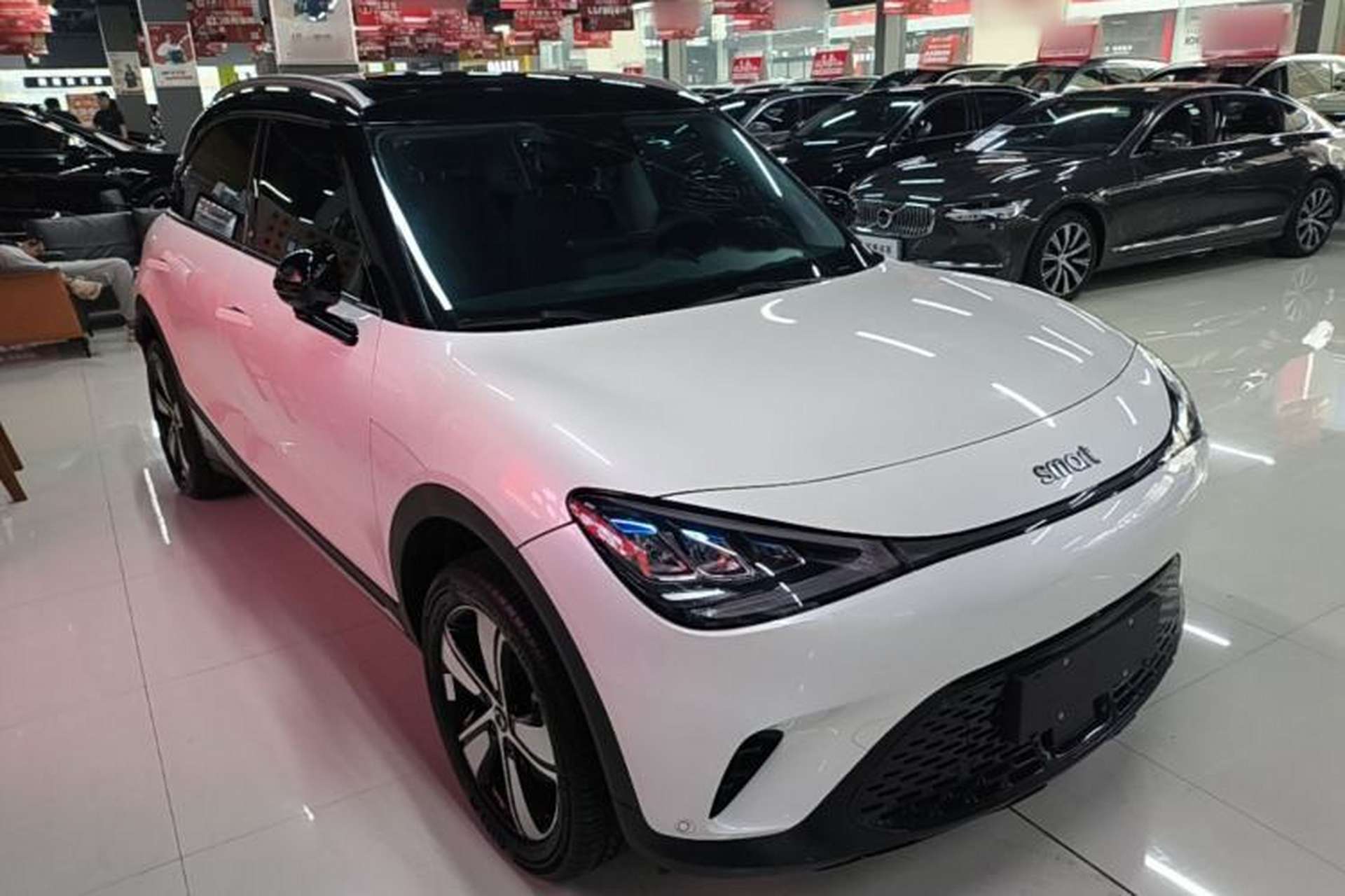 Used smart #1 2024 Dynamic Standard Edition Front Right 45 Deg