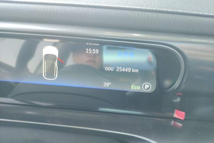 Used smart #1 2024 Dynamic Long-Range Edition Odometer Close Up