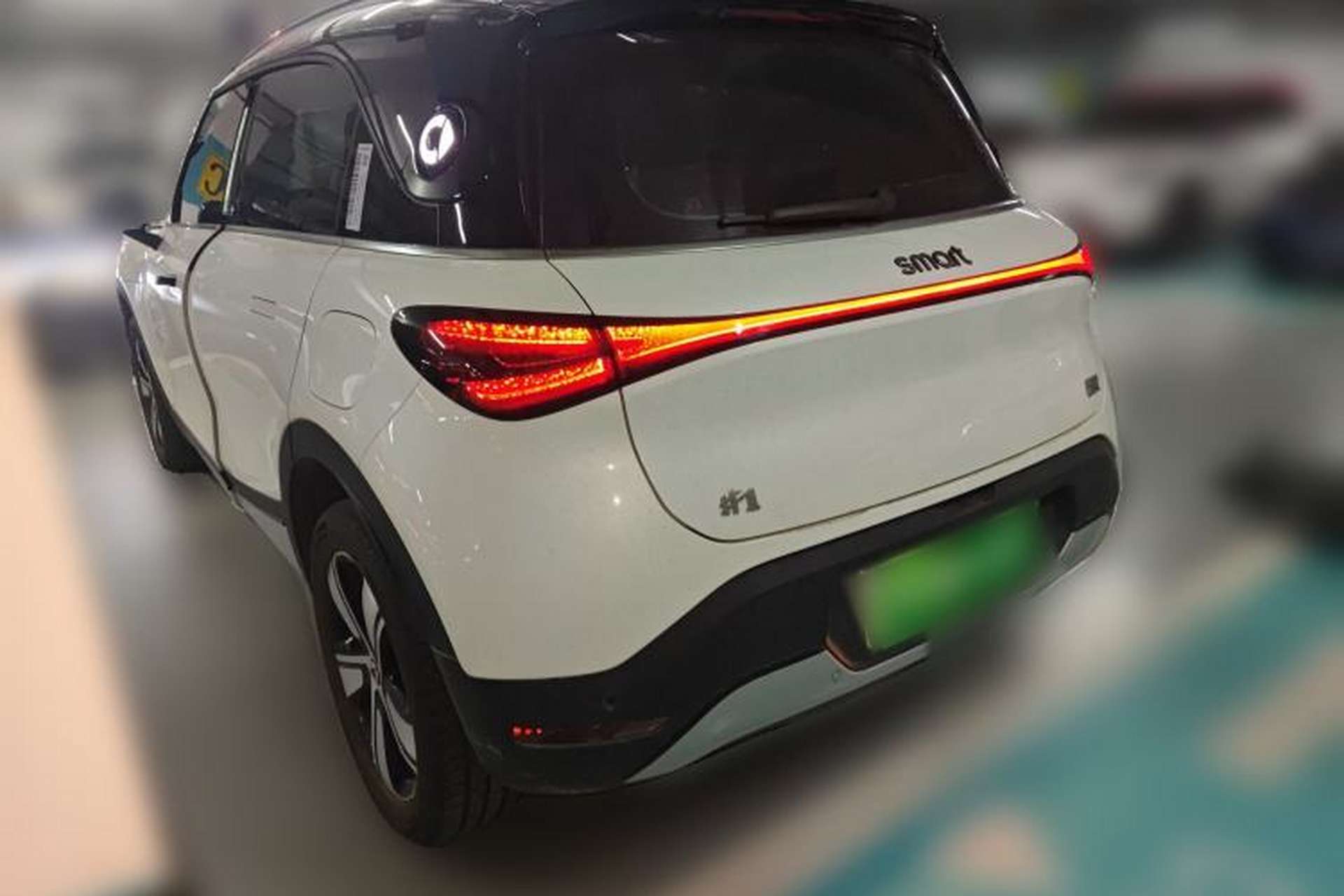 Used smart #1 2024 Dynamic Standard Edition Rear Left 45 Deg