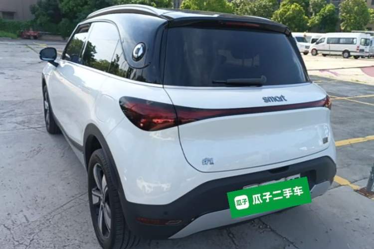 Used smart #1 2024 Dynamic Standard Edition Rear Left 45 Deg