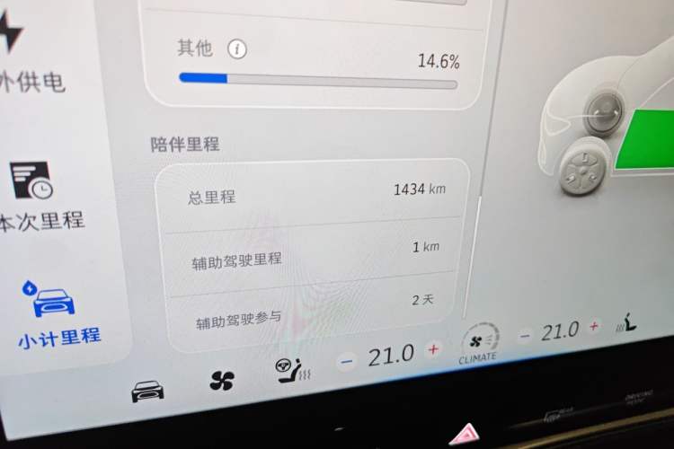 Used smart #1 2026 Dynamic Upgrade Edition Odometer Close Up