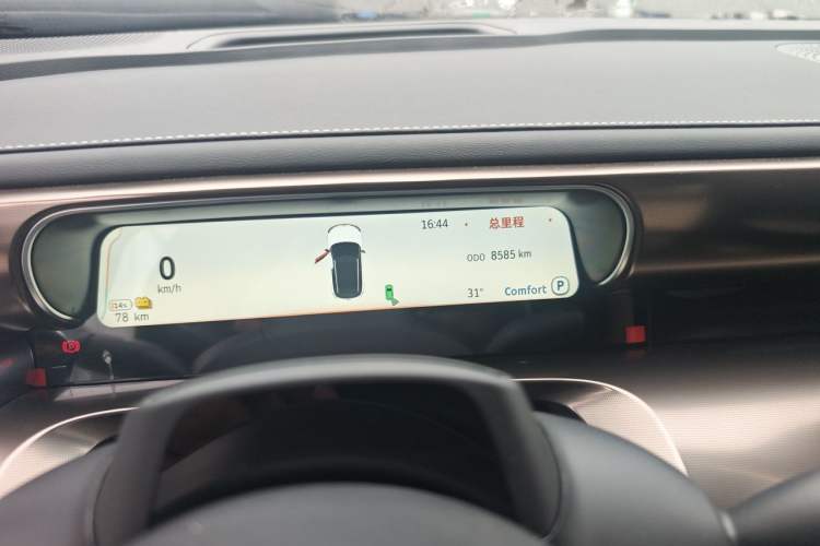 Used smart #1 2026 Dynamic New Luxury Edition Odometer Close Up