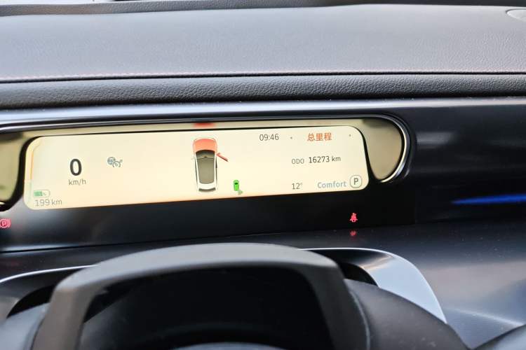 Used smart #3 2023 BRABUS Performance Edition Odometer Close Up