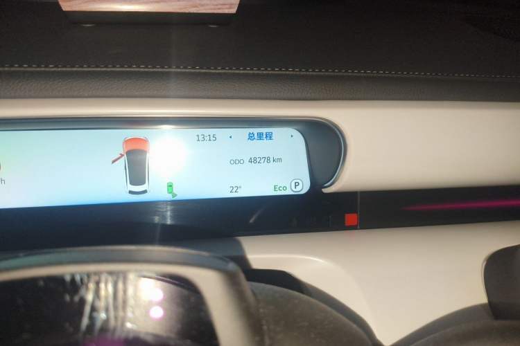 Used smart #3 2023 Pulse Four-Wheel Drive Edition Odometer Close Up