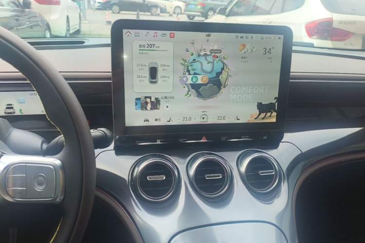 Used smart #3 2023 Pulse Four-Wheel Drive Edition Audio And AC Panel