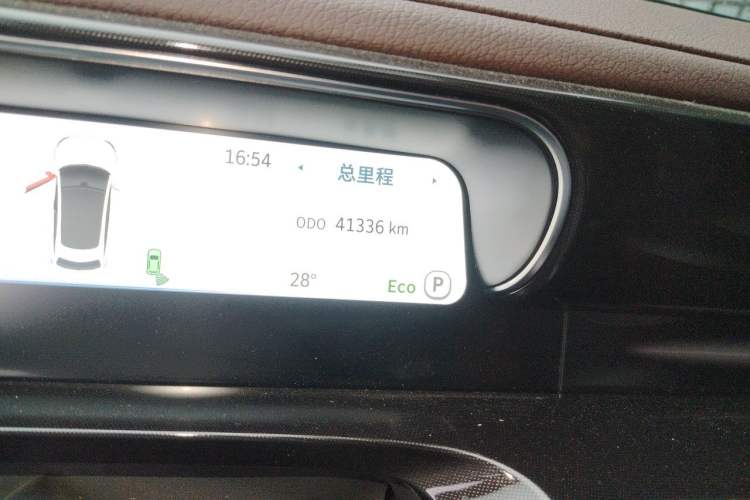 Used smart #3 2023 Pulse Four-Wheel Drive Edition Odometer Close Up