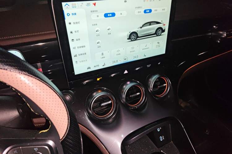 Used smart #3 2023 Pulse Four-Wheel Drive Edition Audio And AC Panel
