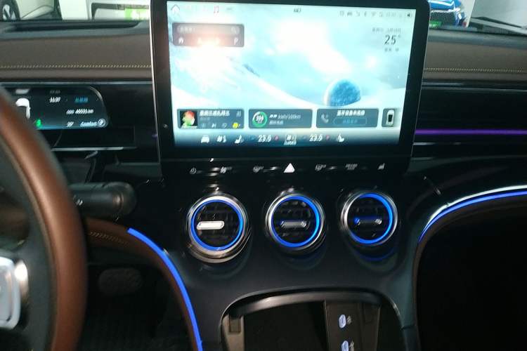Used smart #3 2023 Pulse Four-Wheel Drive Edition Audio And AC Panel