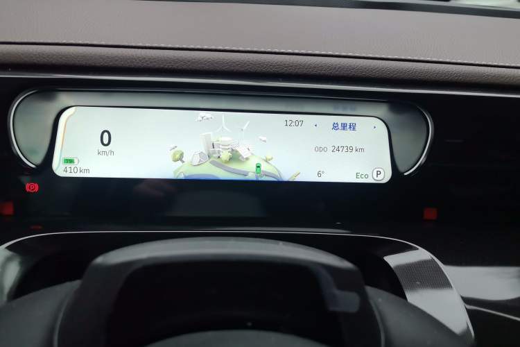 Used smart #3 2023 Pulse Four-Wheel Drive Edition Odometer Close Up