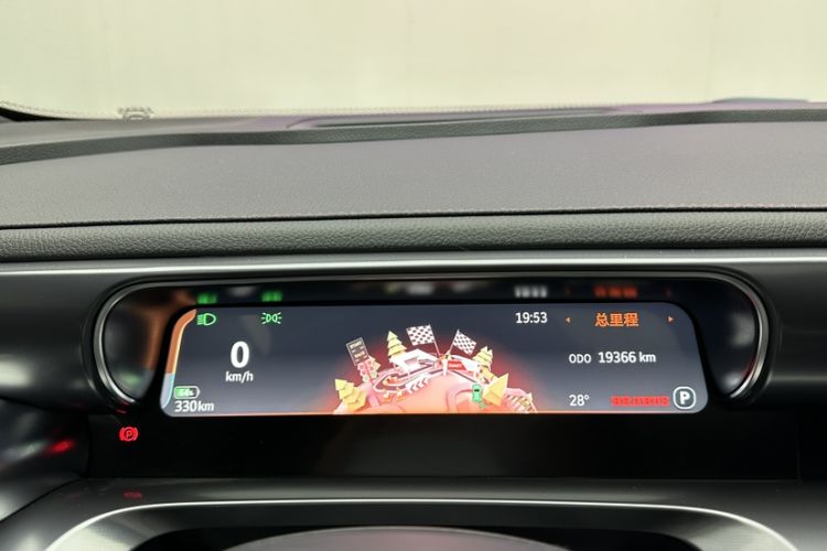 Used smart #3 2023 BRABUS Performance Edition Odometer Close Up