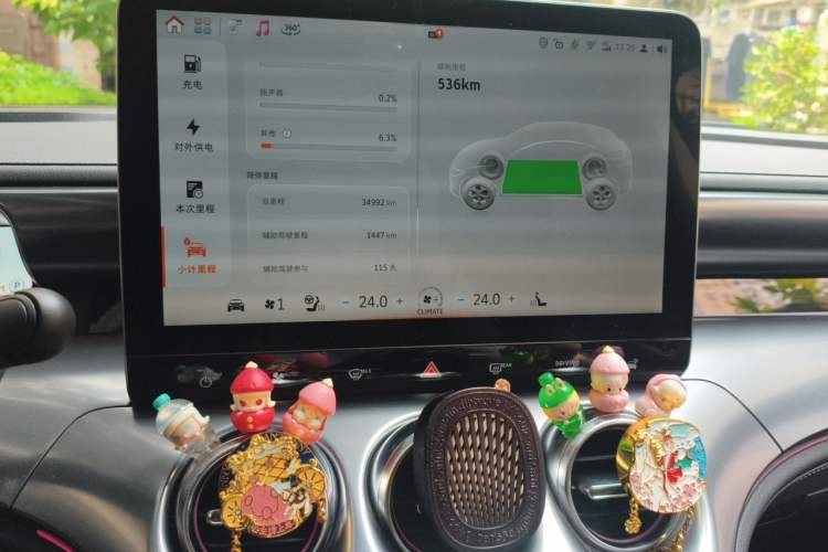 Used smart #3 2024 Dynamic Long-Range Edition Audio And AC Panel
