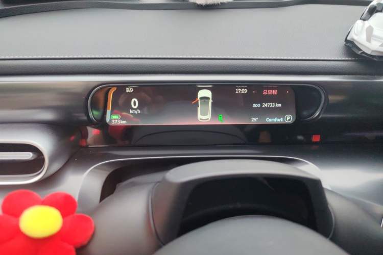 Used smart #3 2024 Dynamic Standard Edition Odometer Close Up