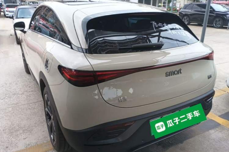 Used smart #3 2024 Dynamic Standard Edition Rear Left 45 Deg