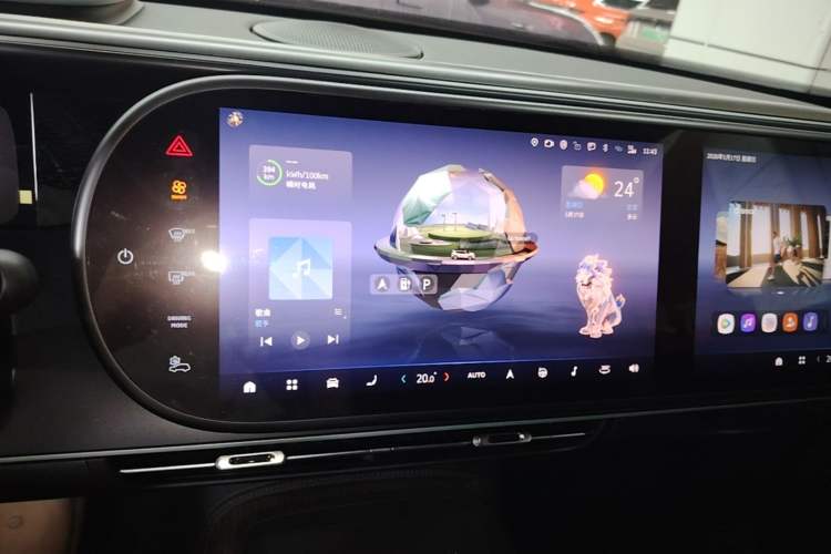 Used smart #5 2024 Long-Range Journey Luxury Edition Audio And AC Panel