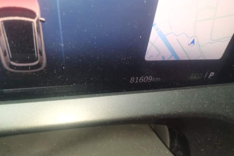 Used smart #5 2024 Long-Range Journey Luxury Edition Odometer Close Up