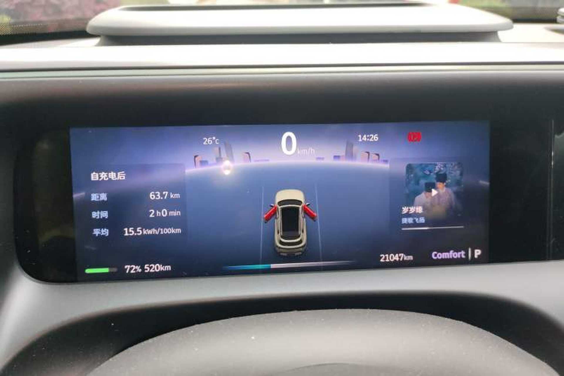 Used smart #5 2024 Ultra-Long Range Extraordinary Journey Luxury Edition Instrument Cluster