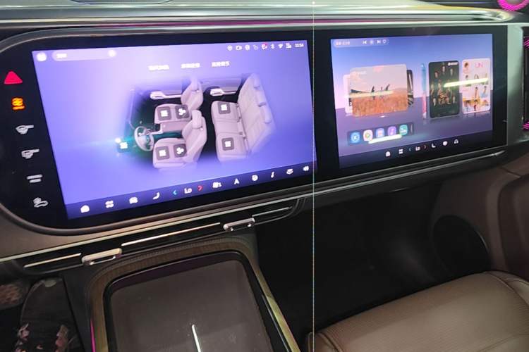 Used smart #5 2025 Ultra-Long Range Luxury Four-Wheel Drive Edition Audio And AC Panel