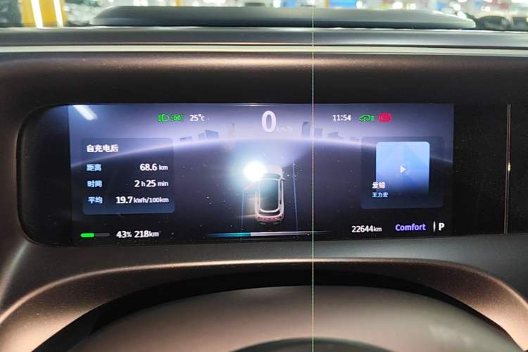 Used smart #5 2025 Ultra-Long Range Luxury Four-Wheel Drive Edition Instrument Cluster