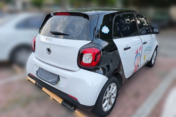 Used smart forfour 2016 1.0L 52 kW Dynamic Edition Rear Right 45 Deg