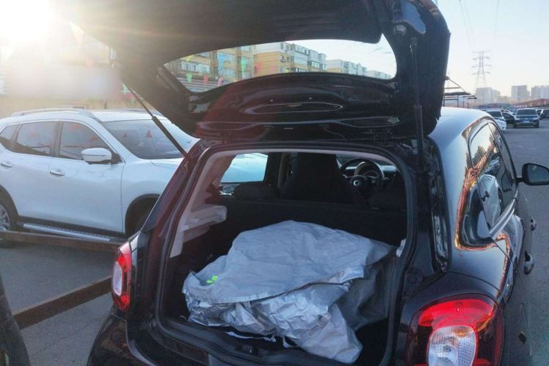 Used smart forfour 2016 1.0L 52 kW Dynamic Edition Trunk